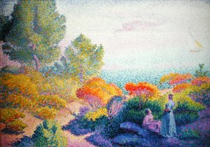 Landscape with Two Women, 1895