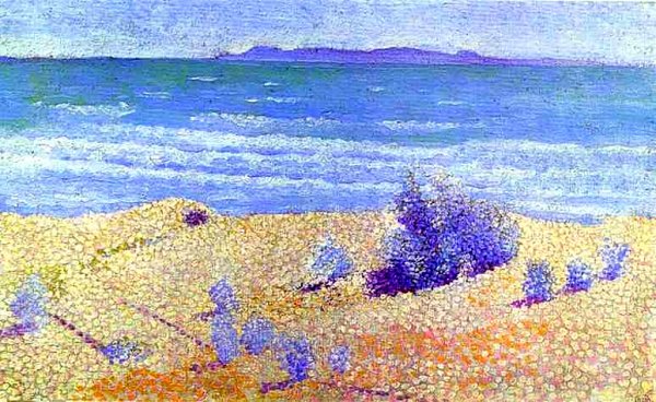 Beach On The Mediterranian